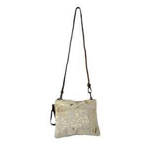 MYRA BAG Sassy Gold-Spotted Crossbody